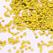 Darbermu 30g Round Confetti Gold Round Table Confetti, 6mm Metallic Glitter Foil Sprinkles Confetti, Sequins Round Confetti for Birthday Wedding Party Halloween Christmas Decoration (A10183)
