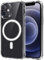RHOADA Transparent für iPhone 11 Pro Max Hülle 6,5 Zoll magnetische Hülle kompatibel mit MagSafe Laden, [Anti-Gelb] [Ultra Slim] [200% Fallschutz] PC + Silikonrahmen Schutzhülle