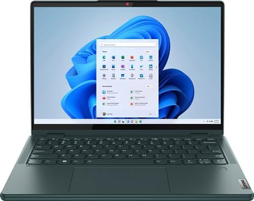 Lenovo 2023 Yoga 6 13.3 pollici 2-in-1 WUXGA IPS Touch Laptop 6-Core AMD Ryzen 5 7530U Grafica AMD Radeon 8GB LPDDR4 1TB NVMe SSD WiFi AX HDMI USB-C w/DP Retroilluminato KB Impronte digitali Windows