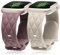 2 Pièces Bracelet Gravé pour Apple Watch Bracelets 40mm 38mm 41mm 42mm 44mm 45mm 49mm Hommes Femmes,Bracelet Sport en Silicone Souple pour iWatch Series 9 8 7 6 5 4 3 2 1 SE/Ultra 2