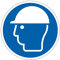M014 - Schutzhelm Pflicht - Schild und Pflichtbeschilderung - Abmessungen nach Wahl- Norm ISO 7010