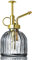 Flacon Pulvérisateur en Verre de 200 Ml, Pulvérisateur de Plantes Vintage, Brumisateur de Fleurs de Jardin, Petit Arrosoir Décoratif, Petit Pulvérisateur de Plantes pour Plantes D'intérieur(Gris)