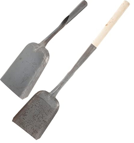 2pcs fuliggine pala focolare pala pulizia lettiera paletta carbone paletta camino pala suolo vanga braciere manico pala pulizia focolare pala casa pala legno pesante