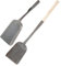 2pcs fuliggine pala focolare pala pulizia lettiera paletta carbone paletta camino pala suolo vanga braciere manico pala pulizia focolare pala casa pala legno pesante