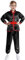 MSemis Trainingsanzüge Kinder Unisex Kung Fu Uniform Kung Fu Langarm Shirt mit Wushu Hose Satin Kung Fu Anzug Kampfsport Bekleidung Sets Schwarz 158-164