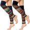 taonganui 2 Paar Stulpen Damen Lange Wolle Beinstulpen Böhmischer Stulpen für Damen, Gestrickte Beinwärmer Leg Warmers Knit Crochet Legwarmer Stricken Stulpen Mädchen