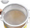 fine mesh sieve, fine mesh strainer | 60 mesh emulsion honey strainer - Honey strainer for emulsion, paint bucket filter tool, wire sieve with handle for house, re