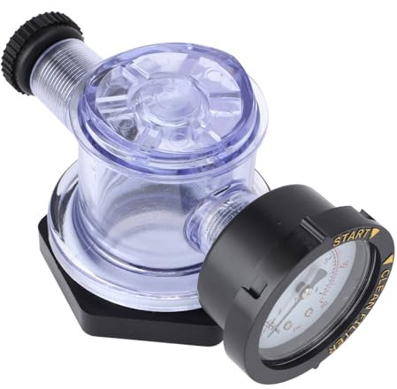 Joyance High Liberated Manuelles Luftentlastungsventil für 273564 Luftentlastungsventilbaugruppe Ersatz mit Manometer für Pool- und Spa-Sandfilter