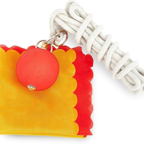 Fnaekier Martial Arts Training Equipment, Rope MeteorHammer Exercise Ball Rubber MeteorHammer Chinese Kungfu Traditional Martial Arts Soft Equipment, Exercise Weight Rubber Rope Dart Throw