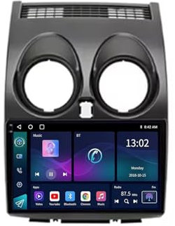 Android 13 Car Stereo para Nissan Qashqai J10 2006-2016 9 Pulgadas Autoradio con WiFi 4G Pantalla táctil de Navegación GPS AHD RDS FM Am BT DSP SWC DVR USB Mirror Link(8+256G)