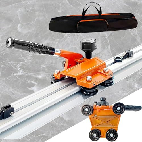 Großformatiger Fliesenschneider (8 S Trennung), 4 Achsen, 3 Messer, Spleißbare Schiene, Schnittstärke: 3–12 Mm, Mit Segmentierter Zange + Tragetasche, Für Felsplatten/Fliesen of(Color:1.8m)