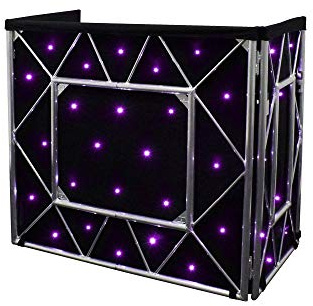 Equinox Truss Booth Quad LED Starcloth System