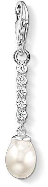 Thomas Sabo Damen Charm-Anhänger Perle Charm Club 925 Sterling Silber 1803-167-14