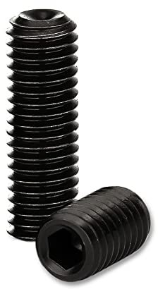DOJA Industrial | Tornillos Sin Cabeza de Rosca Metrica | M6 x 20 mm | PACK 20 | Tornillo Esparrago Roscado Allen | Extremo Achaflanado | Para Fijación Multiusos, Hogar, Construccion entre otros usos
