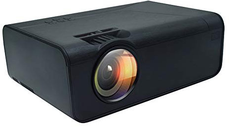 MMD Mini Projector, LED Portable Pocket Pico Projector Gift For Kids, HD 720P Supported HDMI Connect To PC Laptop Phone Xmas Gift For Children (Color : Black, Size : Ordinary style)