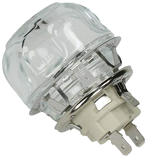 MyApplianceSpares Lamp Assembly Circular Type Holder Glass Cover Light Bulb For AEG Zanussi Electrolux