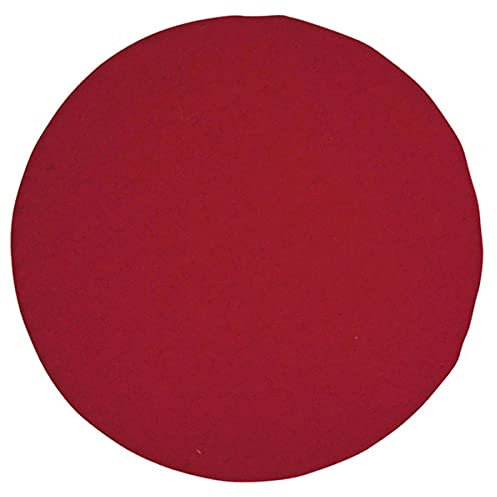 pad - Sitzkissen - Stuhlauflage - Dorothy - Farbe: Rot - Wollmix - Maße (ØxH): 40 x 2 cm