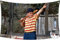 Probsin Lustige Flagge, Motiv: Sand Lot Hamilton Ham Baseball, 90 x 150 cm, Banner, Partyzubehör, Hofschilder, Heimdekoration, lustiges Hänge-Poster für College, Zimmer, Männerhöhle,
