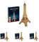 Revell 3D Puzzles- Revell Mini Tour Eiffel-00111 Puzzle 3D, 00111, Originale (Lot de 4)