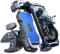 Bovemanx Handyhalterung Motorrad, [150mph Wind Anti-vibriert] [7,2 Zoll Großes Telefon freundlich] Fahrrad Handy Halterung Lenker, [5s Installieren] Handyhalter Fahrrad, kompatibel mit iPhone (Blau)