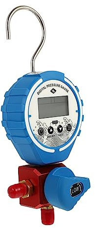 BESTonZON Refrigeration Pressure Gauge Für Klimaanlagen Druckmesser Mit Einfacher Bedienung Tragbar Und Langlebig Für Installation Und