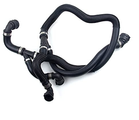 XEBRAD Manguera de refrigerante for radiador superior de coche, for, E70, E71, X5, X6, 35iX, 40iX, OEM 17127576371 Conjunto de carcasa del termostato