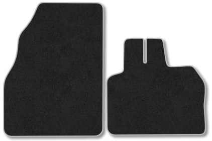 Mercedes Citan (2013-2022) Carpet Car Mats | Grey Edge Trim Tailored Fit Floor Mats Full Coverage Protection Accessories Easy Clean Anti Slip Made in the UK