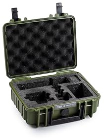 B&W International Transportkoffer Outdoor für GoPro 9/10 / 11/12 / 13 - wasserdicht nach IP67 Zertifizierung, staubdicht, bruchsicher und unverwüstlich