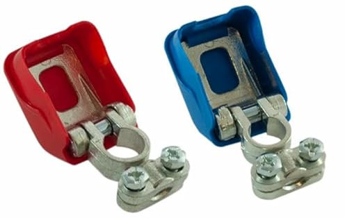 Set Morsetti Batteria Ama Sgancio Rapido Ottone per Cavo 16-50 mm²