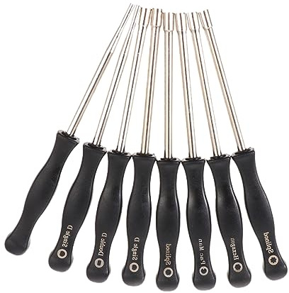 Veemoon 8pcs Carburetor Screwdriver Set Insulated Carb Adjustment Tool Kit for Chainsaw Trimmer Blower