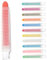 Holibanna 12 Stück 12 Multifunktionskreide Planke Bleistifte zeichnen Buntstift Party wachsmalstifte Kindertisch Kreide für Haushaltslehrer Staubfreier Kreidestift Polymer