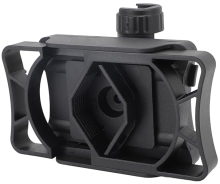 AKLOSIPY Smartphone Telescope Adapter, Wide Compatibility 3 Axis Metal Phone Mount with WiFi Connectivity for Monocular Binocular Spotting Scope