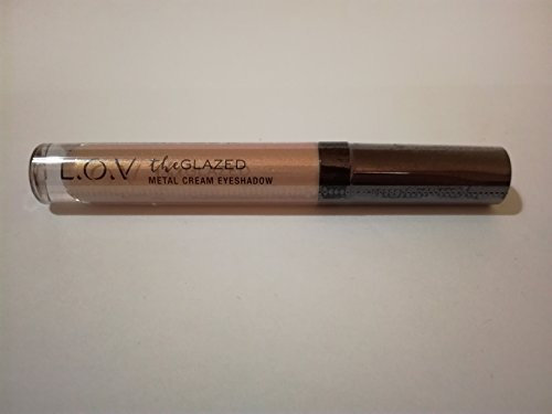 L.O.V. The Glazed Metallic-Lidschatten Nr. 110 Metal Nude, 5 ml, 0.16 fl.oz.