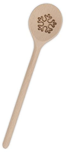 Städter Mini Kochlöffel 16 cm Motiv Schneeflocke