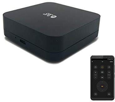 SPC Horus Universal Smart Fernbedienung für Smartphone (IR, 10 m, WiFi, 360o, Smart Home kompatibel mit Amazon Alexa) – Schwarz