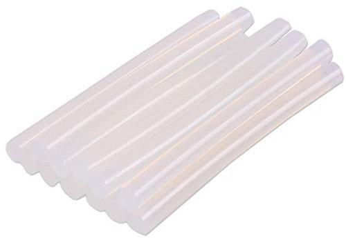 12x Small 100mm x 7mm Hot Glue Gun Sticks, Craft/DIY Clear Finish Adhesive Refill Tubes