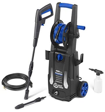 AR Blue Clean Idropulitrice ad Alta Pressione e-1600 HRD con Sonda Sturatubi (1600 W, 125 bar, 420 l/h)