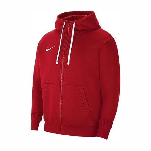 Nike Unisex Kinder Park 20 Kapuzenjacke, University Rot / Weiss, M EU