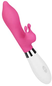 EIS Voluminöser Rabbitvibrator 'Voluminöser Rabbitvibrator, 21 cm' | 21 cm | hautfreundiches Silikon | Sex Spielzeug für Frauen | Sex Toys | Mehrere Vibrationsprogramme | Klitoris-Stimulation | Erotik