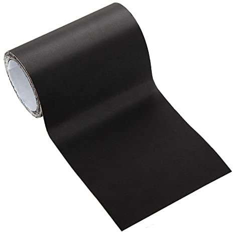 Nylon Reparatur Patches,Wasserdicht Selbstklebende Patch,Reparaturflicken kann zur für Kleidung Daunenjacke Zelt Kleidersack Stoff Kleidung,7.6 X 200CM,Schwarz