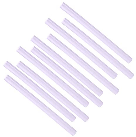 Jenngaoo 10 Stück Siegellackstäbchen 0,7 cm, Rundes Wachs für DIY