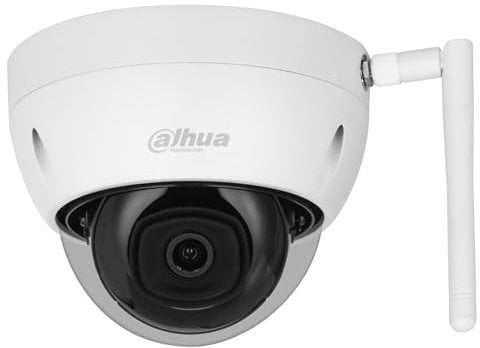 Dahua - Cámara IP Exterior Inalámbrica 4MP 2.8 mm ONVIF IK10 - IPC-HDBW1430DE-SW