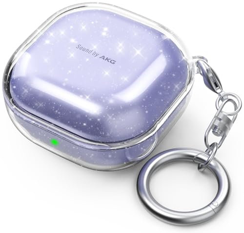 AHASTYLE Trasparente Cover per Samsung Galaxy Buds Live, Galaxy Buds Pro, Galaxy Buds 2, Galaxy Buds 2 Pro, Custodia Case in TPU