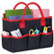 DZOZO Desktop File Folder Tote Storage Organizer Art Craft Storage Bag Foldable Gardening Tool Bag Teacher Office Supplies Tote Bag Art Organizer Craft Tote Bag