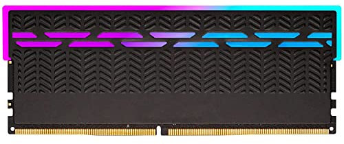 Simpletek – Tarjeta Ram Banco De Memoria Para Ordenador Fijo De 16GB DDR4 RGB | Frecuencia 3600MHZ, Voltaje 1.35V