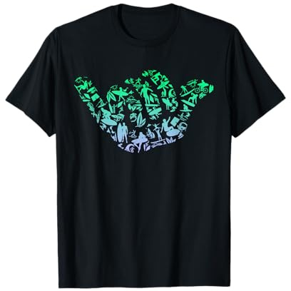 Surf Icons Product für Surfer | Surf Jungen Surfen T-Shirt