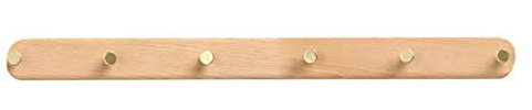 Nordische Messing-Wandhaken, Holz-Hutablage, Holz-Kleiderhaken, Wandmontage, Eingangsbereich, Hutablage, dekorative Haken, Huthaken, Handtuchhalter, Schlafzimmer, 60 cm