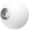 Baluue Kugel Lampenschirm Acryl Tischlampenschirm G9 Ersatzschirm 80mm Lampen für Lichterkette Hängelampe Pendelleuchte Deckenlampe Wandlampe Weiß