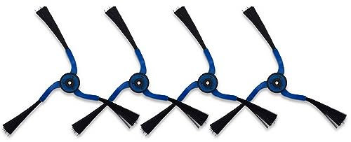 FUBESK 4 PCS Brosse Latérale Pour Sa*ms*ung Na*vib*ot SR8750 SR8855 VR10F71 SR8895 Aspirateur Pièces Brosses latérales pour Aspirateur