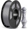 ANYCUBIC PLA+ Filament 1.75mm, PLA Plus, Maßgenauigkeit +/-0,02mm, Hohe Zähigkeit und Präzision -3D-Druckmaterialien, Intelligente Identifikation,1KG Grau